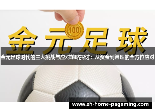 金元足球时代的三大挑战与应对策略探讨：从资金到管理的全方位应对